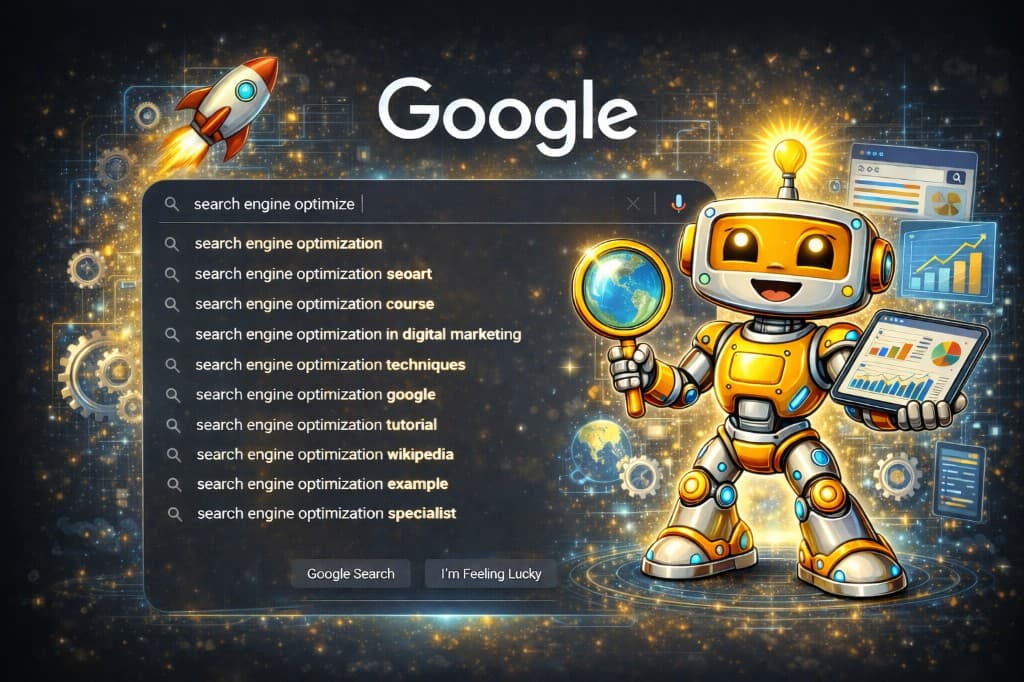 GEO ve AI arama — hero görseli