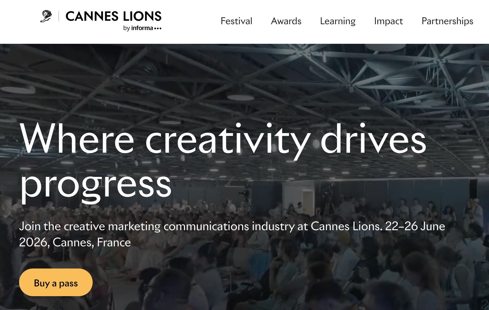 Cannes Lions: yaratıcılığın ileri taşındığı etkinlik ana sayfası