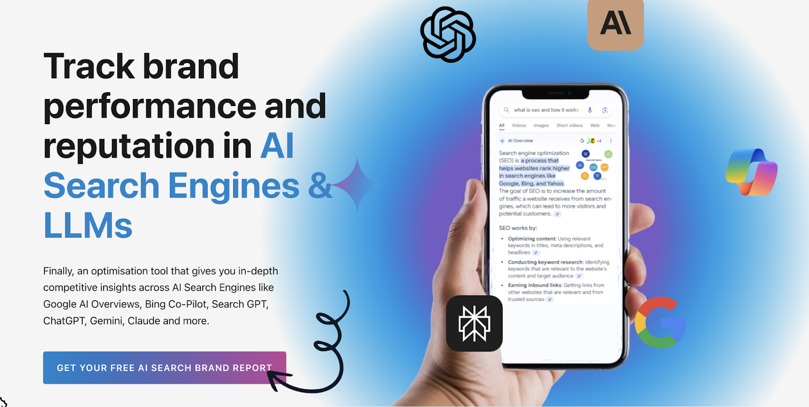 Authoritas AI ve SEO entegrasyon paneli