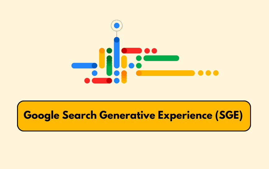 Google Search Generative Experience (SGE) — yapay zekâ destekli arama deneyimi ve görsel özet.